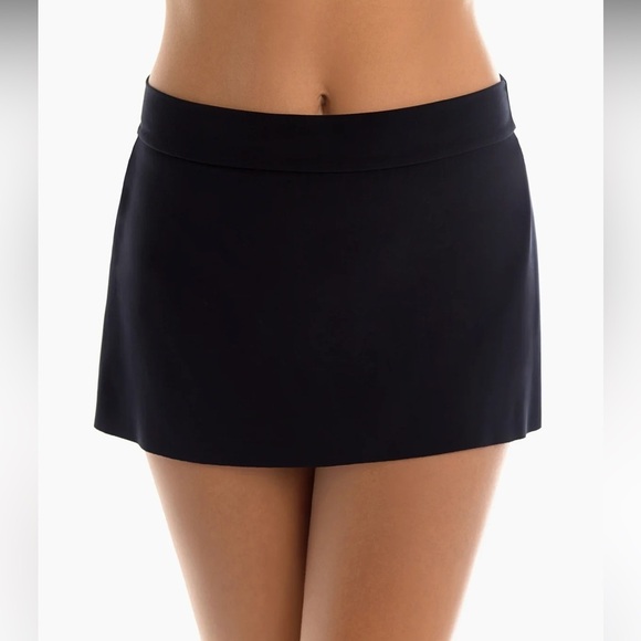 Magicsuit Black Jersey‎ Tennis Skirt Swim Bottom - Size 12 - Picture 1 of 9